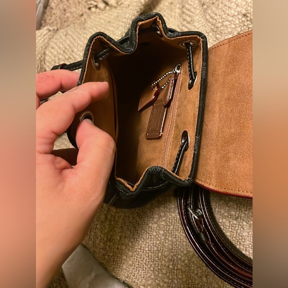 Coach Amelia Convertible Backpack In Signature Denim - Picture 4 of 4